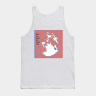 Ask Me About My Moon Sign, Zodiac, Astrology Horoscope Tank Top